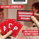 DENKRIESEN - STADT LAND VOLLPFOSTEN – Das Kartenspiel – Rotlicht Edition