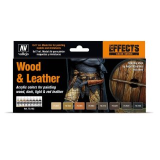 Model Color: Wood & Leather Set