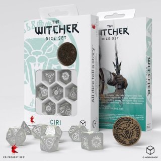 The Witcher Dice Set Ciri - The Lady of Space and Time