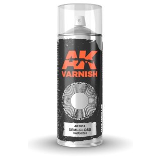 AK Semi-Gloss Varnish 400ml (Dose)
