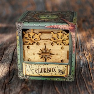 Cluebox-Escape Room in einer Box. Davy Jones Locker