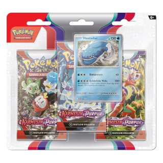 Pokémon Karten Karmesin & Purpur 3 Pack Blister DE