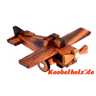 Flugzeug Kinder Holzpuzzle