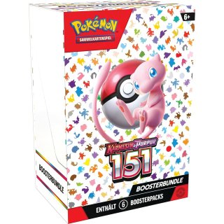 Pokémon Karmesin & Purpur – 151 Boosterbundle